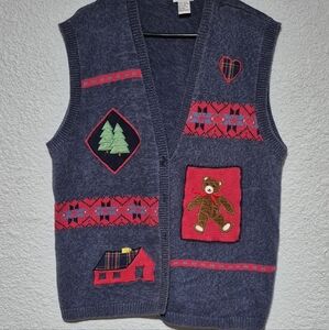 Napa Valley Christmas Vest